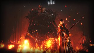 Dark Souls 3 mage NO HIT part 6 Sister Friede amp Champions Gravetender نو هت الجزء السادس [upl. by Lirrehs]