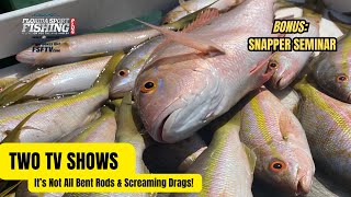 Behind The Scenes Two Fishing Shows Plus BONUS SnapperSeminar Patch Reef Fishing 2024 [upl. by Hametaf]