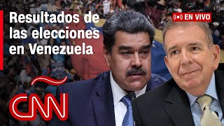 Resultados de las elecciones en Venezuela CNE proclama ganador a Maduro sobre Edmundo González [upl. by Bigner882]