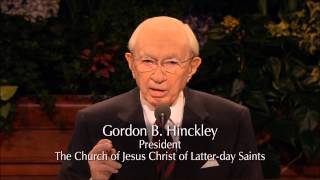 Las Cosas de las Que Tengo Convicción  Gordon B Hinckley  HD [upl. by Nomit28]