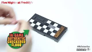 Five Nights at Freddys Backstage Construction Set Build Video from McFarlane Toys [upl. by Urbain]