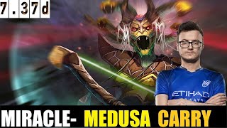 🤯 MIRACLE MEDUSA CARRY 737D DOTA 2 HIGHEST MMR MATCHdota2 dota2gameplay miracle [upl. by Nonrev]