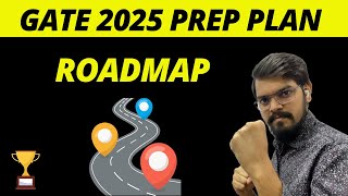 GATE 2025 ideal preparation strategy To get AIR under 100  gate 2025 roadmap [upl. by Akessej]