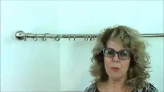 BAY WINDOW CURTAIN POLES  Youtube  Speedy Nikola Bay Pole [upl. by Meensat]