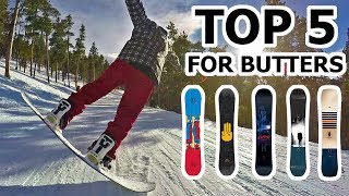 Top 5 Snowboards for Butter Tricks  2018 [upl. by Katusha]