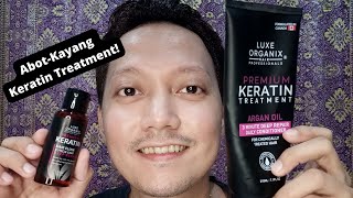 Luxe Organix Premium Keratin Treatment and Hair Elixir Cuticle Coat Product Review  Marco Espinosa [upl. by Nimoynib]