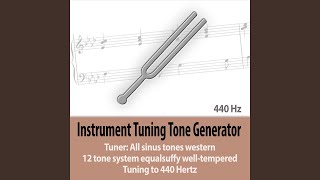 sinus tone pitch D4  293665 Hz  Middle d [upl. by Milas]