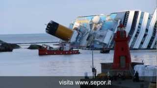 Sepor Acqua Azzurra emergenza Costa Concordia [upl. by Gans]