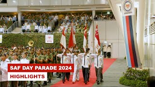 SAF Day Parade 2024 Highlights [upl. by Capps]