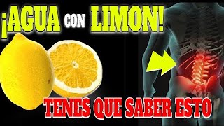 ¡TODO SOBRE el AGUA TIBIA con LIMÓN [upl. by Laet]