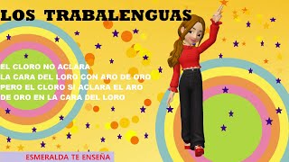 Juguemos con trabalenguas  Esmeralda te enseña [upl. by Ymeon]