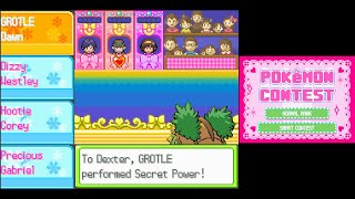 Pokémon Diamond Part 16 Pokémon Super Contests in Hearthome City No Commentary [upl. by Denna634]