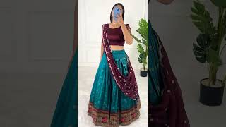 Ready to wear lehenga customised budgetfriendly khushvivibes followformore viralvideo trend [upl. by Hinman]