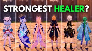 Who is BEST healer  SIGEWINNE Healing Comparison  Genshin Impact [upl. by Wit489]