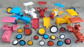 Mini tractor trolley fitting near home diy tractor video Sohan yt Creator [upl. by Ardnasella]