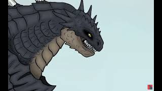 magfrost godzilla vs Magma shimozilla Ep1 gazil lod battle [upl. by Ashwell]