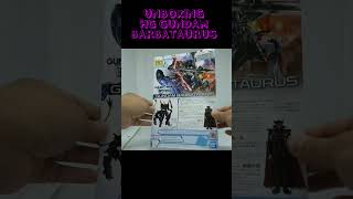 UNBOXING HG GUNDAM BARBATAURUS [upl. by Sibley]