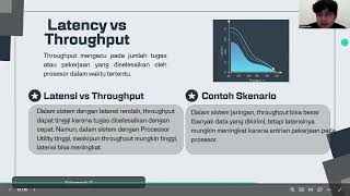 Processor Utility vs latency  Kelompok 2  TI23G [upl. by Gnel]