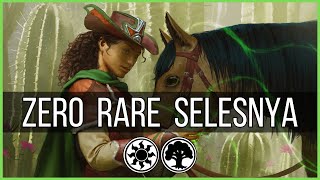 Zero Rare  Selesnya Mounts amp Survival  Budget Standard Artisan Deck  MTG Arena [upl. by Amehsyt996]