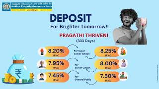 Avail best interest rates with Pragathi Thriveni 333 Days amp Pragathi Kuber 444 Days [upl. by Hake532]