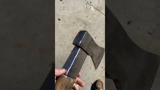 Misused and abused Ochsenkopf axe Hoping to make it useable arborist stihl firewood axe [upl. by Rehctelf]