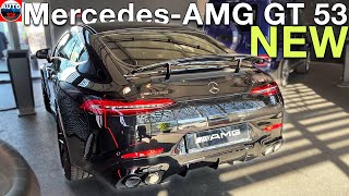 New MercedesAMG GT 53 4Door Coupe 2024  Visual Short REVIEW exterior interior [upl. by Cornia]