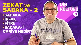 İnfak Sadaka Fitre ve Sadakai Cariye Nedir Vedat Özcan ile 8 Sınıf Din Kültürü 8 [upl. by Hansiain759]