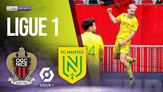 Nice vs Nantes  LIGUE 1 HIGHLIGHTS  033124  beIN SPORTS USA [upl. by Claudia]