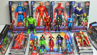 AVENGERS TOYSAction FiguresUnboxingCheap PriceIronmanHulkThor SpidermanToys 9 [upl. by Rosenkranz]