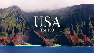 Top 100 Places To Visit In The USA  4K Travel Guide [upl. by Jarlath998]