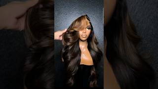 Highlighted Lace Frontal Wig [upl. by Airotna]