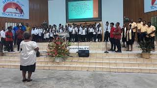 Missionary Kids Praise ft PAU Gospel Artists [upl. by Keiryt675]