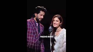 Hina Afridi Poetry In Mazaq Raat Show edit video shorts [upl. by Agustin]