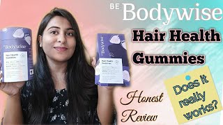 Be Bodywise Hair Health Gummies Review  Honest Review  Biotin For Hair Growth  The Shubhi Tips [upl. by Evadnee994]