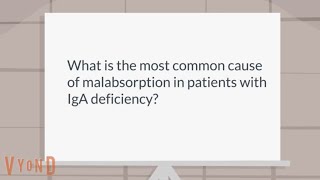 Common cause of malabsorption in IgA deficiency [upl. by Aitsirhc]