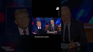 Jon Stewart Reacts to Donald Trump Saying January 6 Wasnt His Fault [upl. by Ettinger159]