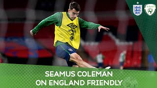 PRESS CONFERENCE  Ireland captain Seamus Coleman on England friendly [upl. by Saltzman]