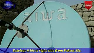 Good news Some scrambled channels free on Eutelsat 16e satellite amp complete dish antenna setting [upl. by Yuk]