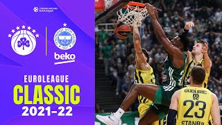 Fireworks in Athens  PANATHINAIKOS  FENERBAHCE Push Each Other to Their Limits EUROLEAGUE CLASSIC [upl. by Aytida]