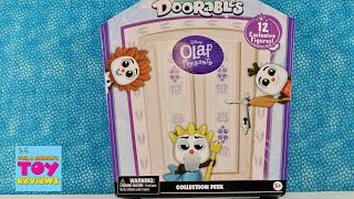 Disney Doorables Olaf Presents Collection Peek Blind Box Figure Unboxing  PSToyReviews [upl. by Lisan]