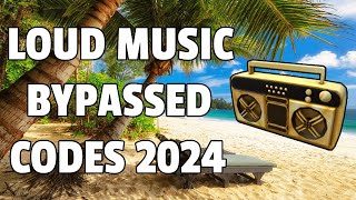 LOUD MUSIC BYPASSED Roblox Ids WORKING 2024 [upl. by Garihc]