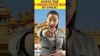 Can You Guess Indian State Name from Emoji Challenge  Hindi Paheliyan  shortfeed guessemoji [upl. by Charla]