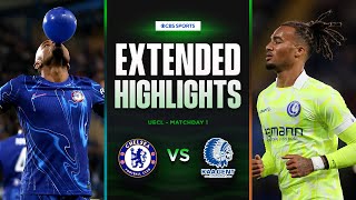 Chelsea vs Gent Extended Highlights  UECL League Phase MD 1  CBS Sports Golazo [upl. by Bautram952]