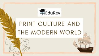 Quick Revision Print Culture and the Modern World  Class 10  NCERT Based [upl. by Handler]