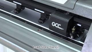 GCCRhinestone Application through StoneCut by GCC Cutting Plotters [upl. by Lennahc]