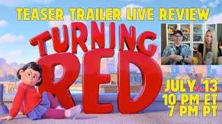 Pixars Turning Red Teaser Trailer  Live Discussion and Breakdown [upl. by Naylor]