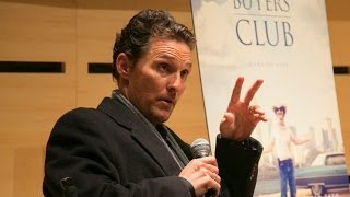 Matthew McConaughey On Starting Out [upl. by Enylcaj572]