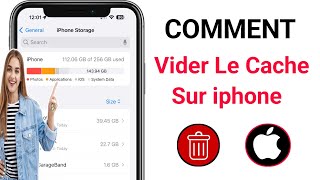 Comment vider le cache sur iPhone ios17  Effacer le stockage des Données système iPhone et iPad [upl. by Ethe]