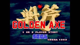 Golden Axe Music Soundtrack Showdown Extended Ost [upl. by Anawahs]