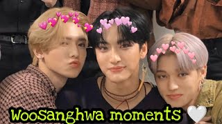 Wooyoung seonghwa yeosang moments ♥︎ Ateez Woosanghwa [upl. by Einatirb]